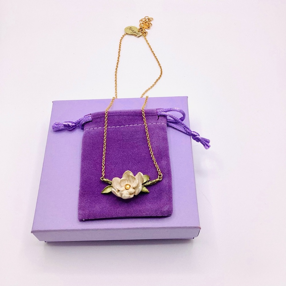 Michael Michaud Magnolia necklace